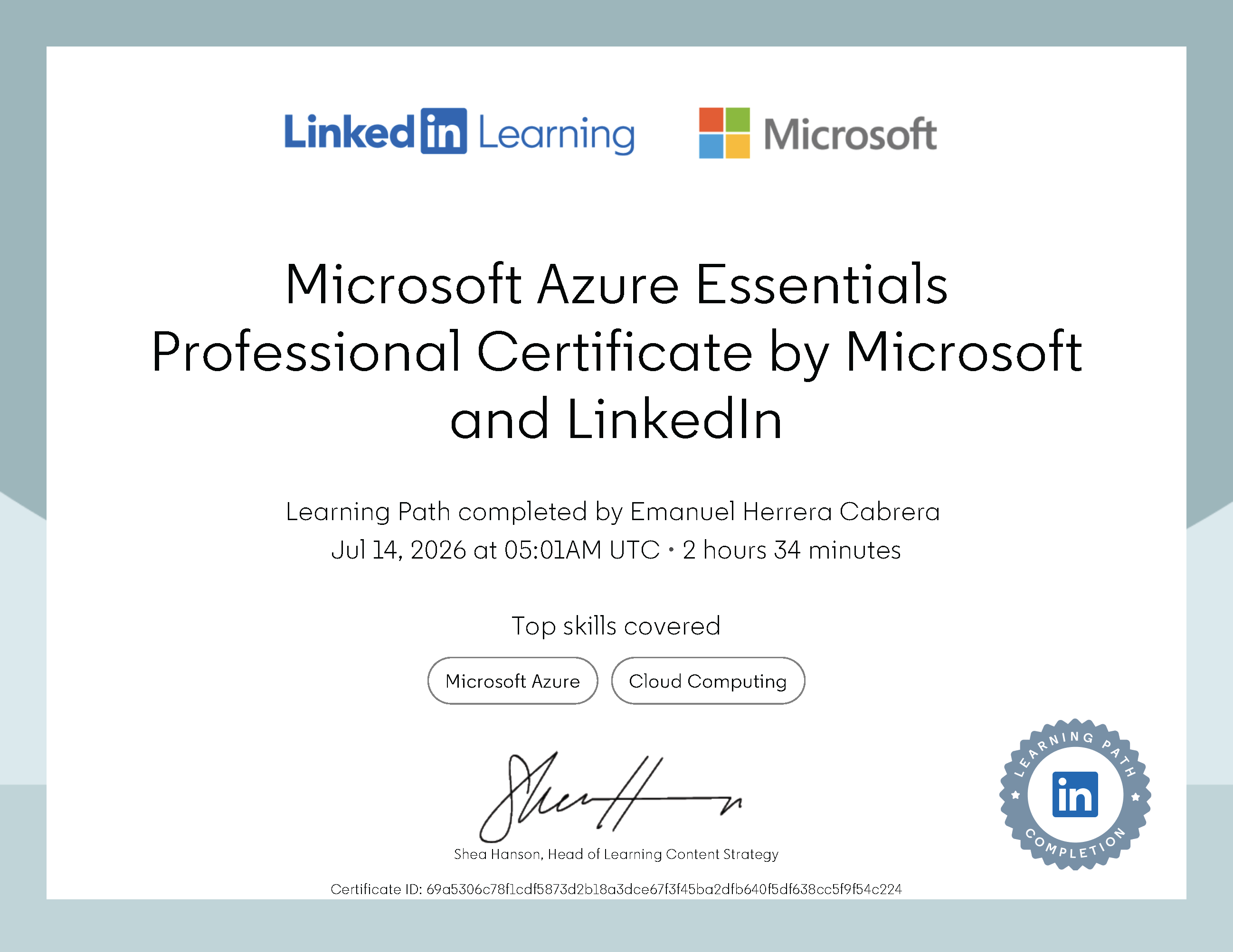 Diploma Azure Essentials